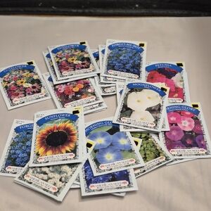 Assorted Flower Seed Packets